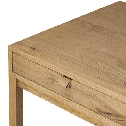 Tula Writing Desk - Worn Oak Veneer