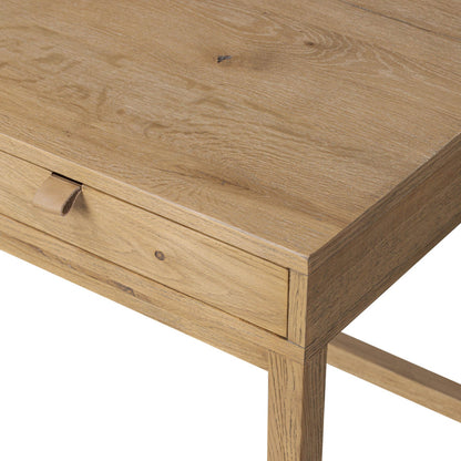 Tula Writing Desk - Worn Oak Veneer