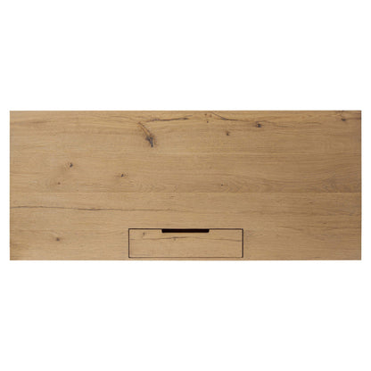 Tula Writing Desk - Worn Oak Veneer