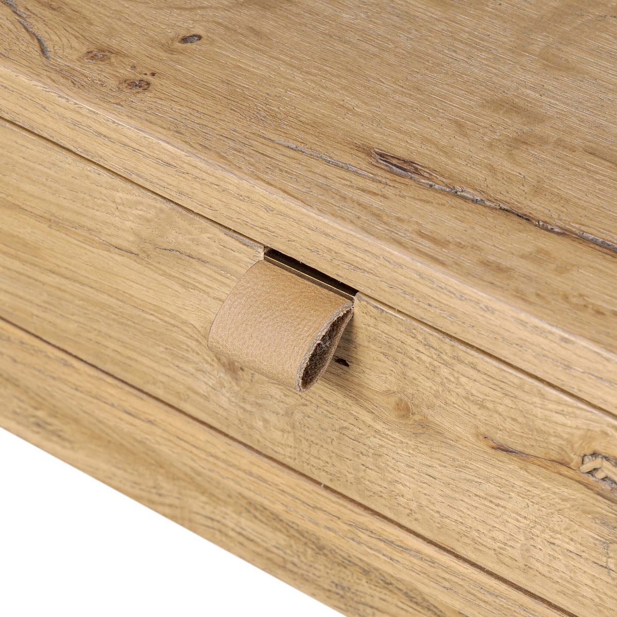 Tula Writing Desk - Worn Oak Veneer