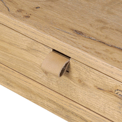Tula Writing Desk - Worn Oak Veneer
