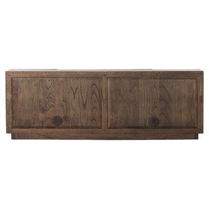 Tussac Media Console - Matte Brown Neem