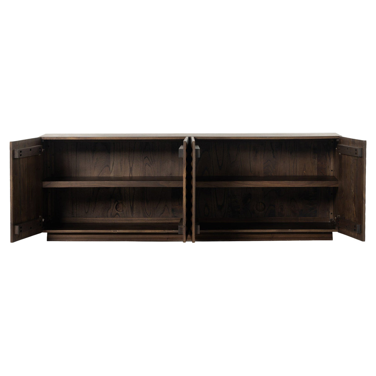 Tussac Media Console - Matte Brown Neem