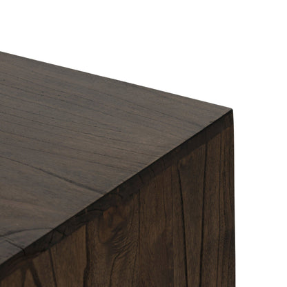 Tussac Media Console - Matte Brown Neem