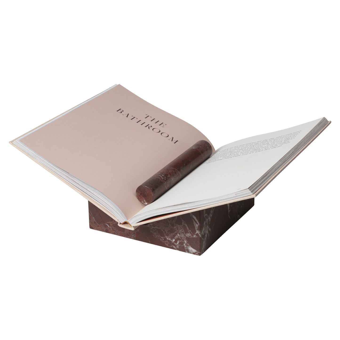 Tvara Book Stand - Rosso Levanto
