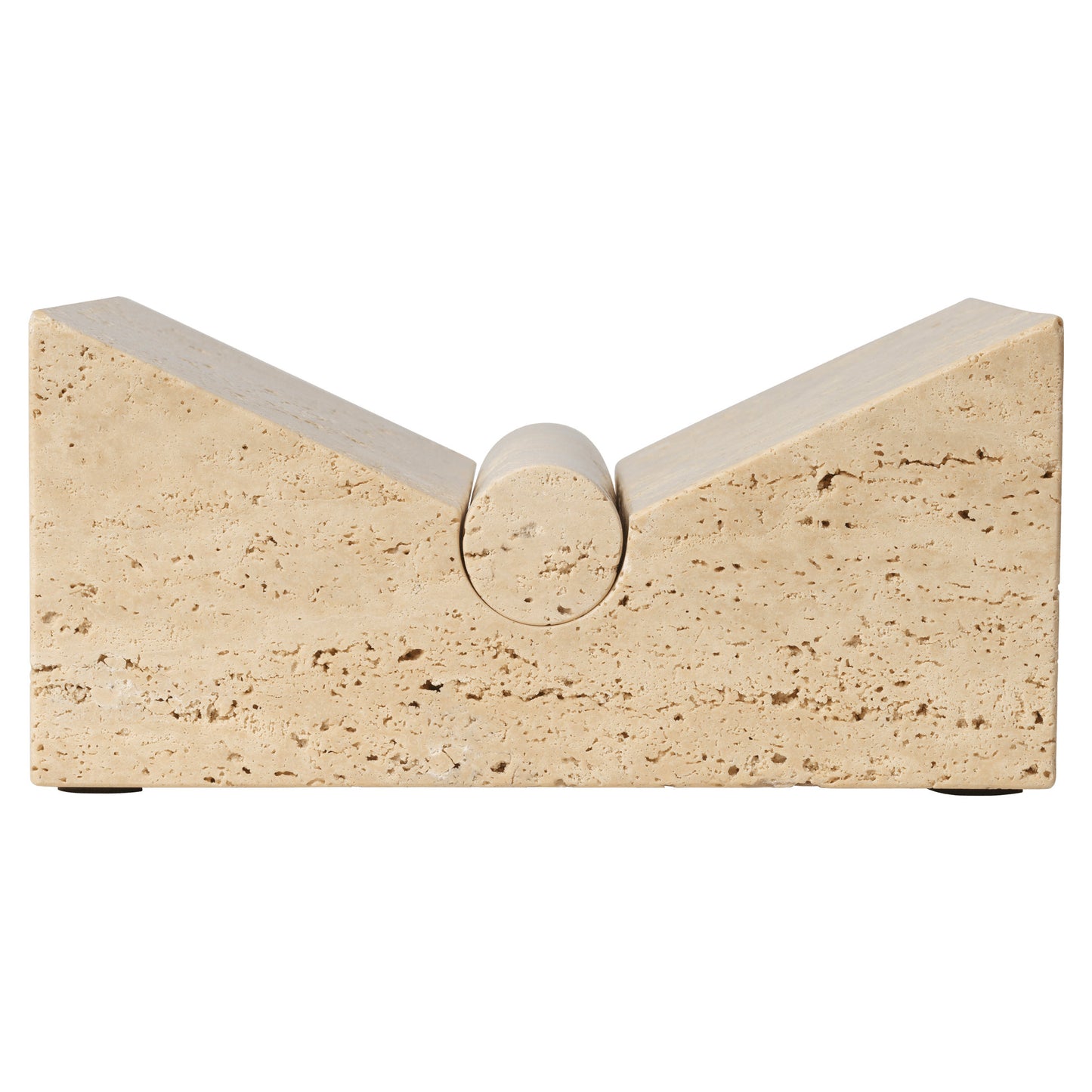 Tvara Book Stand - Travertine