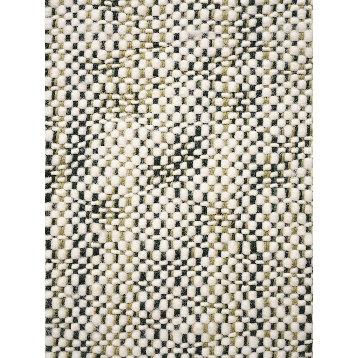 Tweed Rug - Green