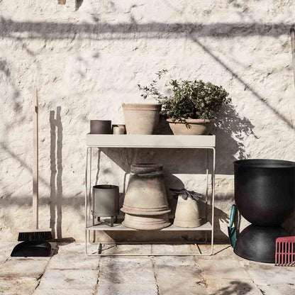 Two-Tier Plant Box - Light Gray