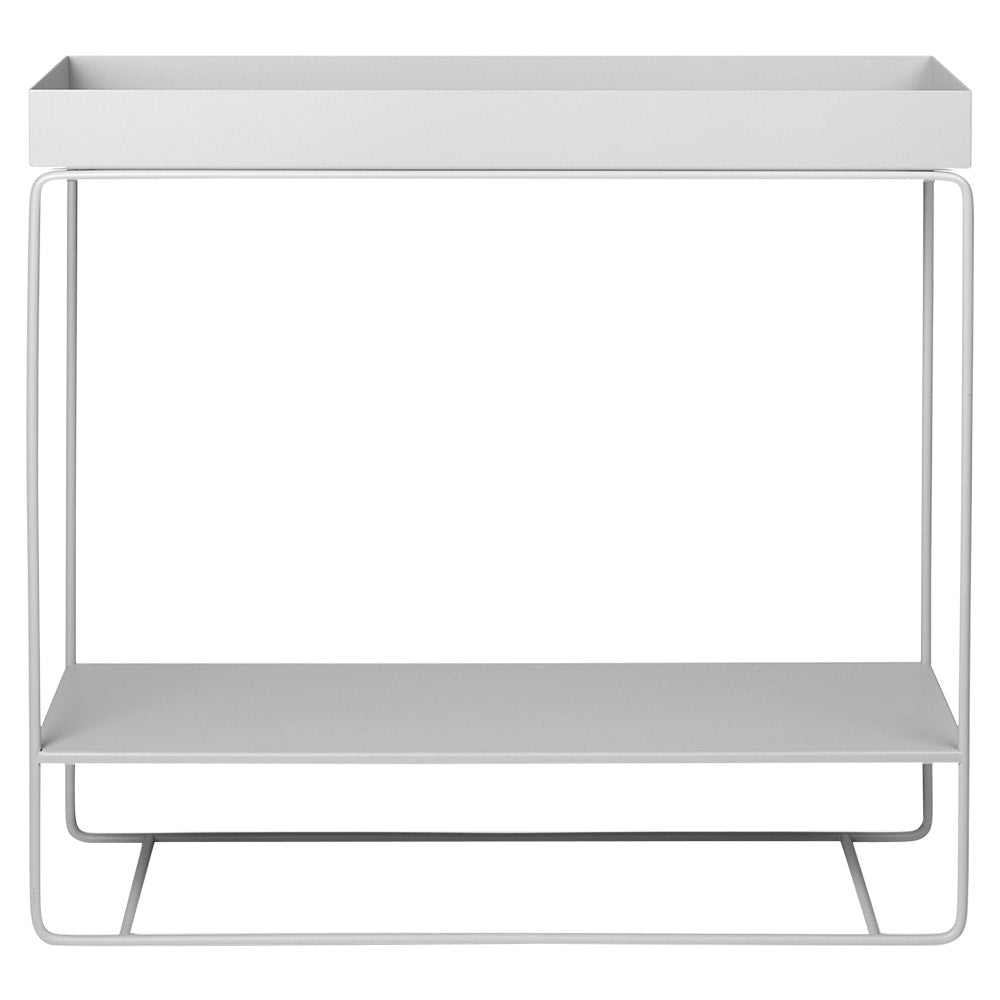 Two-Tier Plant Box - Light Gray