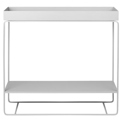 Two-Tier Plant Box - Light Gray