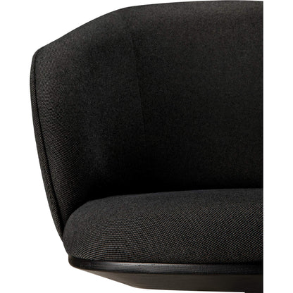 Unda Office Chair With Wheels - Charcoal