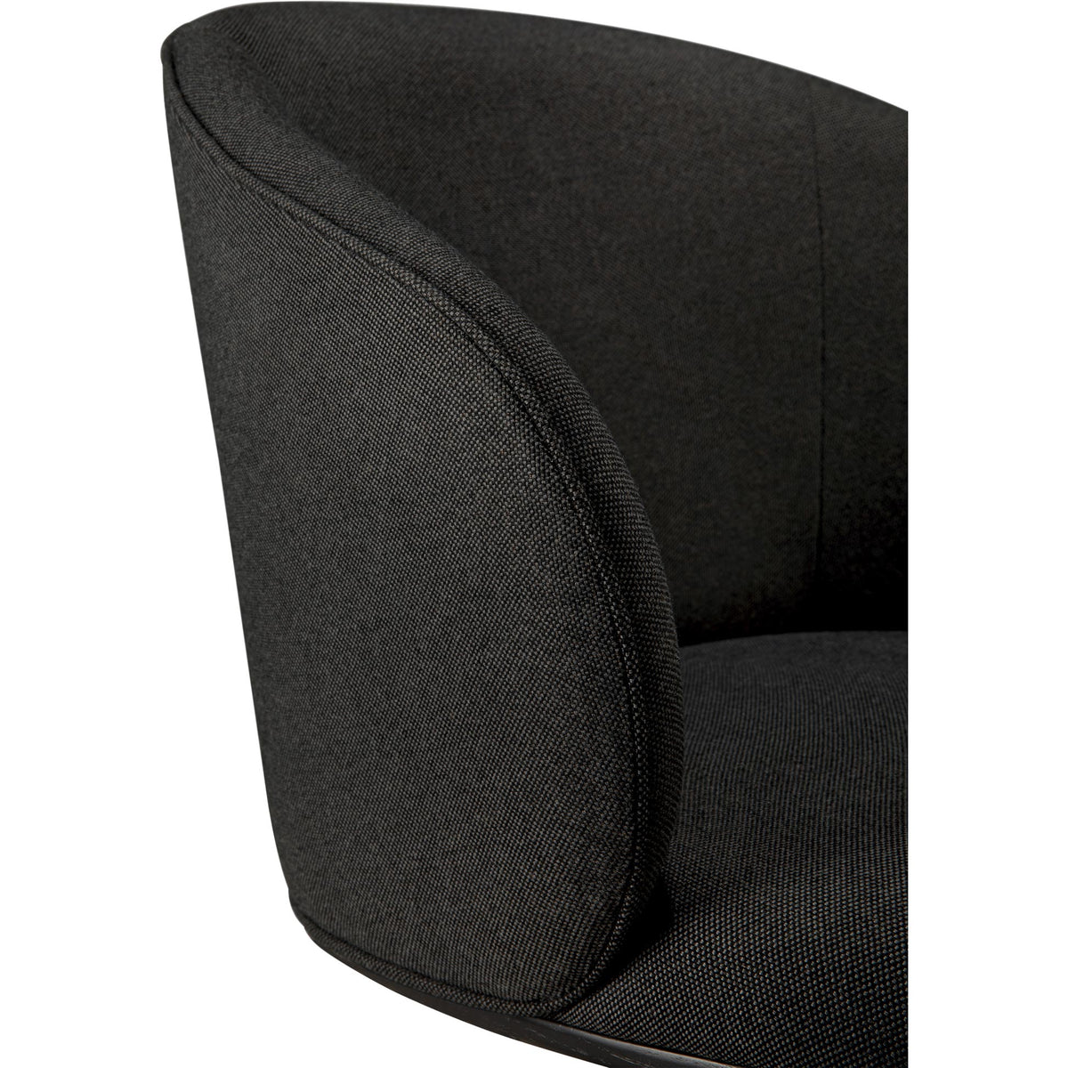 Unda Office Chair With Wheels - Charcoal