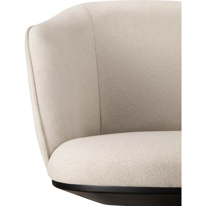 Unda Office Chair With Wheels - Salt