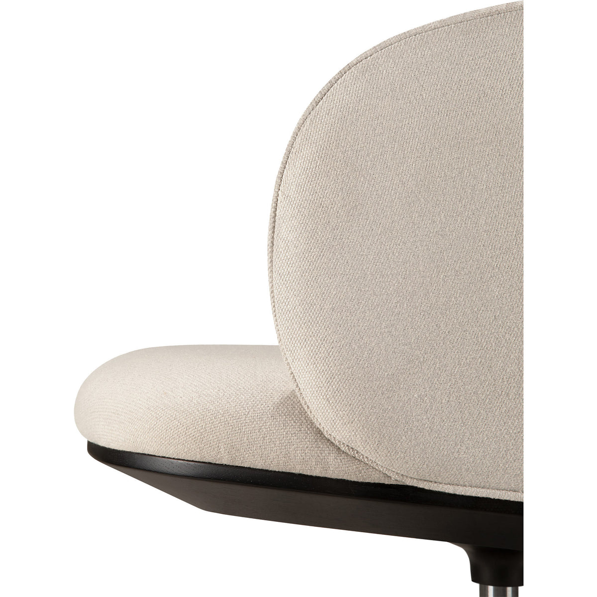 Unda Office Chair With Wheels - Salt