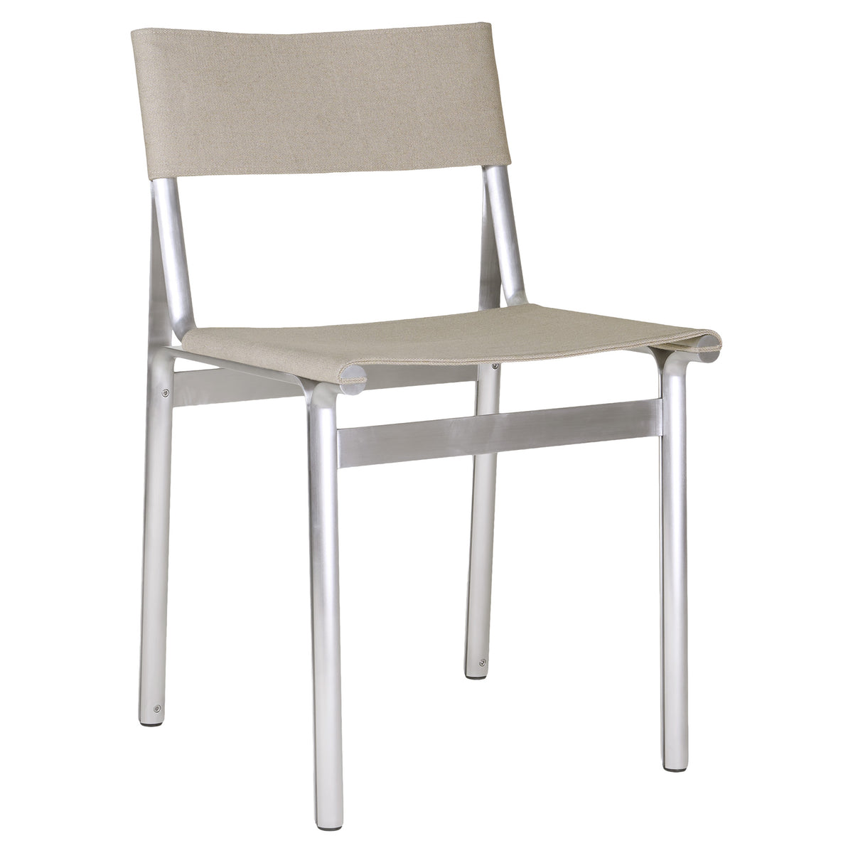 Union Chair -  Sandstone Linen, Aluminum