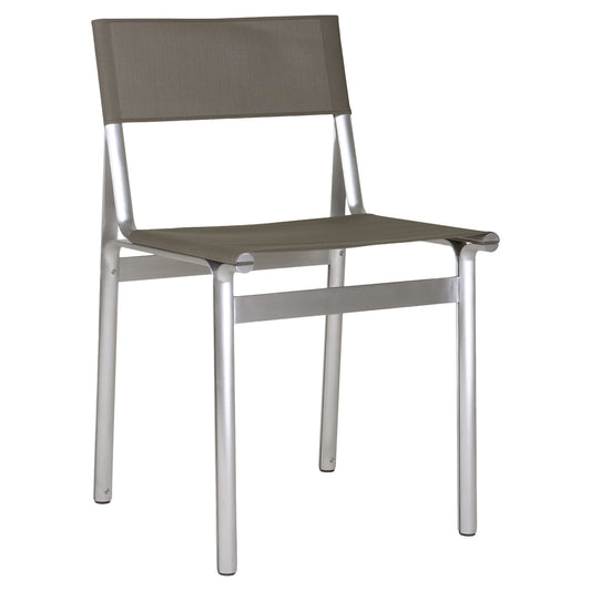 Union Chair - Taupe Mesh, Aluminum