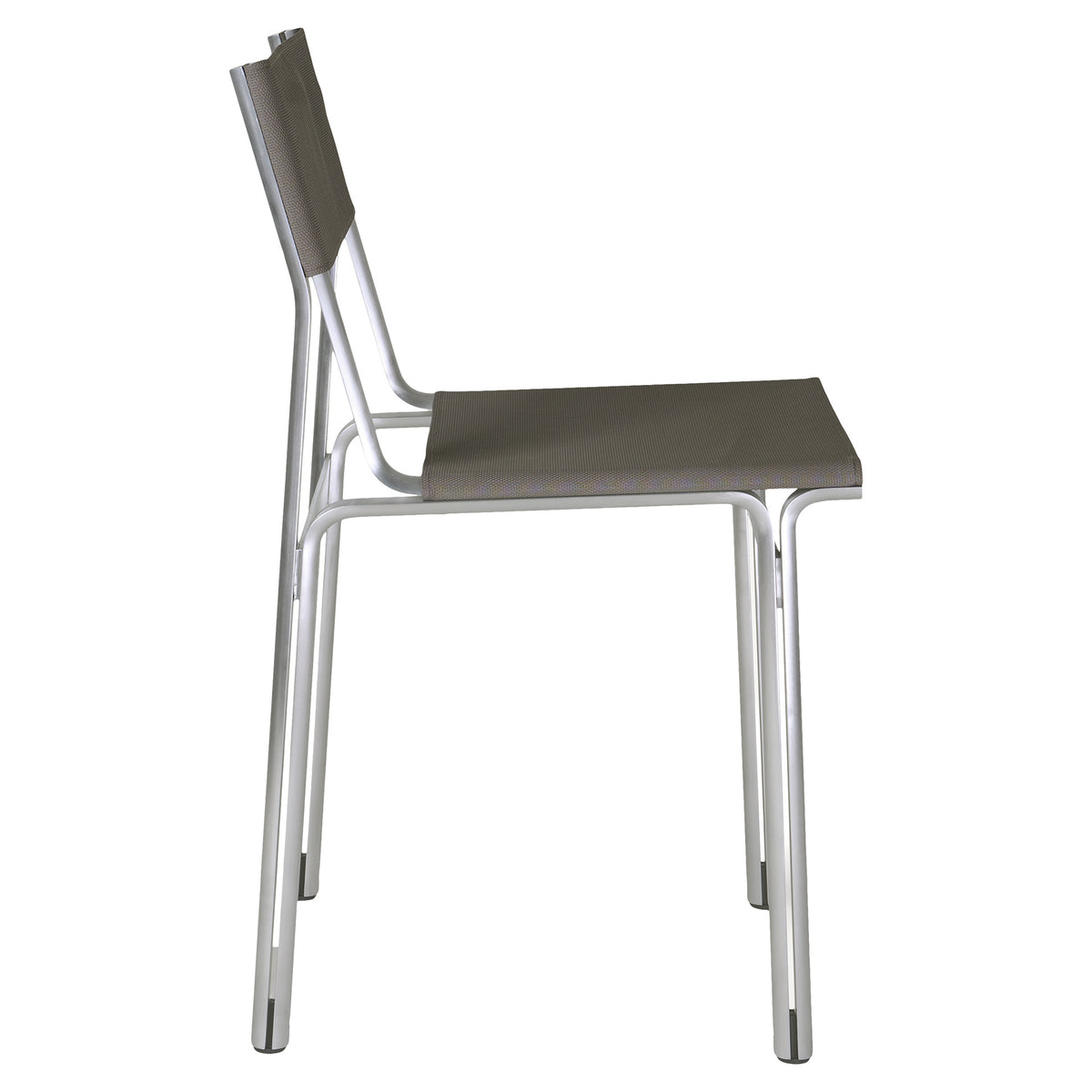 Union Chair - Taupe Mesh, Aluminum
