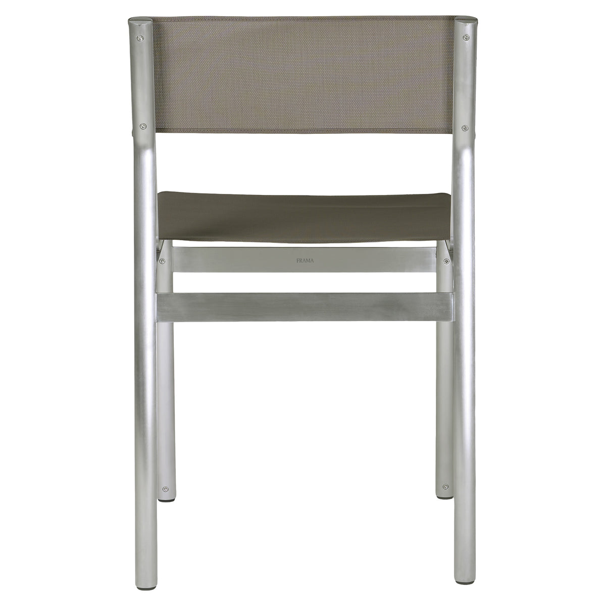 Union Chair - Taupe Mesh, Aluminum