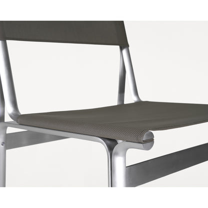 Union Chair - Taupe Mesh, Aluminum