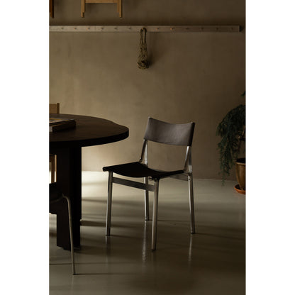 Union Chair - Taupe Mesh, Aluminum
