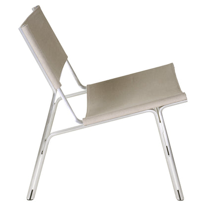 Union Easy Chair -  Sandstone Linen, Aluminum