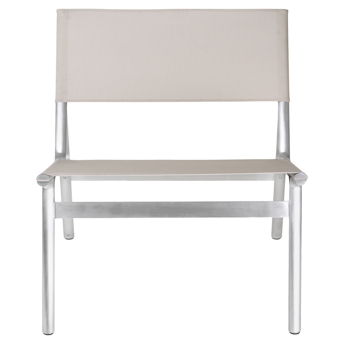 Union Easy Chair - Sandstone Mesh, Aluminum