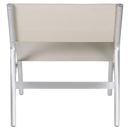 Union Easy Chair - Sandstone Mesh, Aluminum