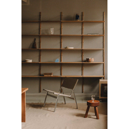 Union Easy Chair - Sandstone Mesh, Aluminum
