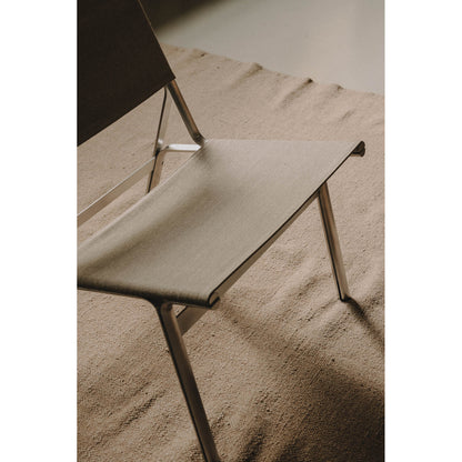Union Easy Chair - Sandstone Mesh, Aluminum