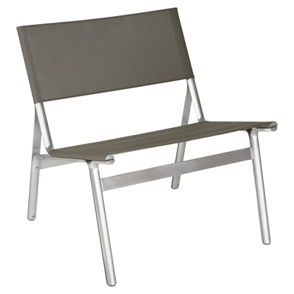 Union Easy Chair - Taupe Mesh, Aluminum