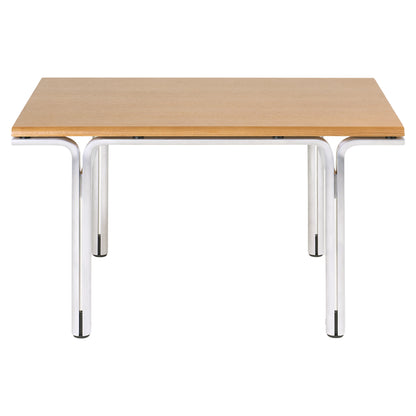 Union Side Table - Warm Brown Ash, Aluminum