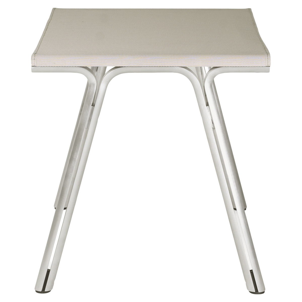Union Stool - Sandstone Mesh, Aluminum