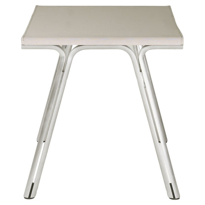 Union Stool - Sandstone Mesh, Aluminum