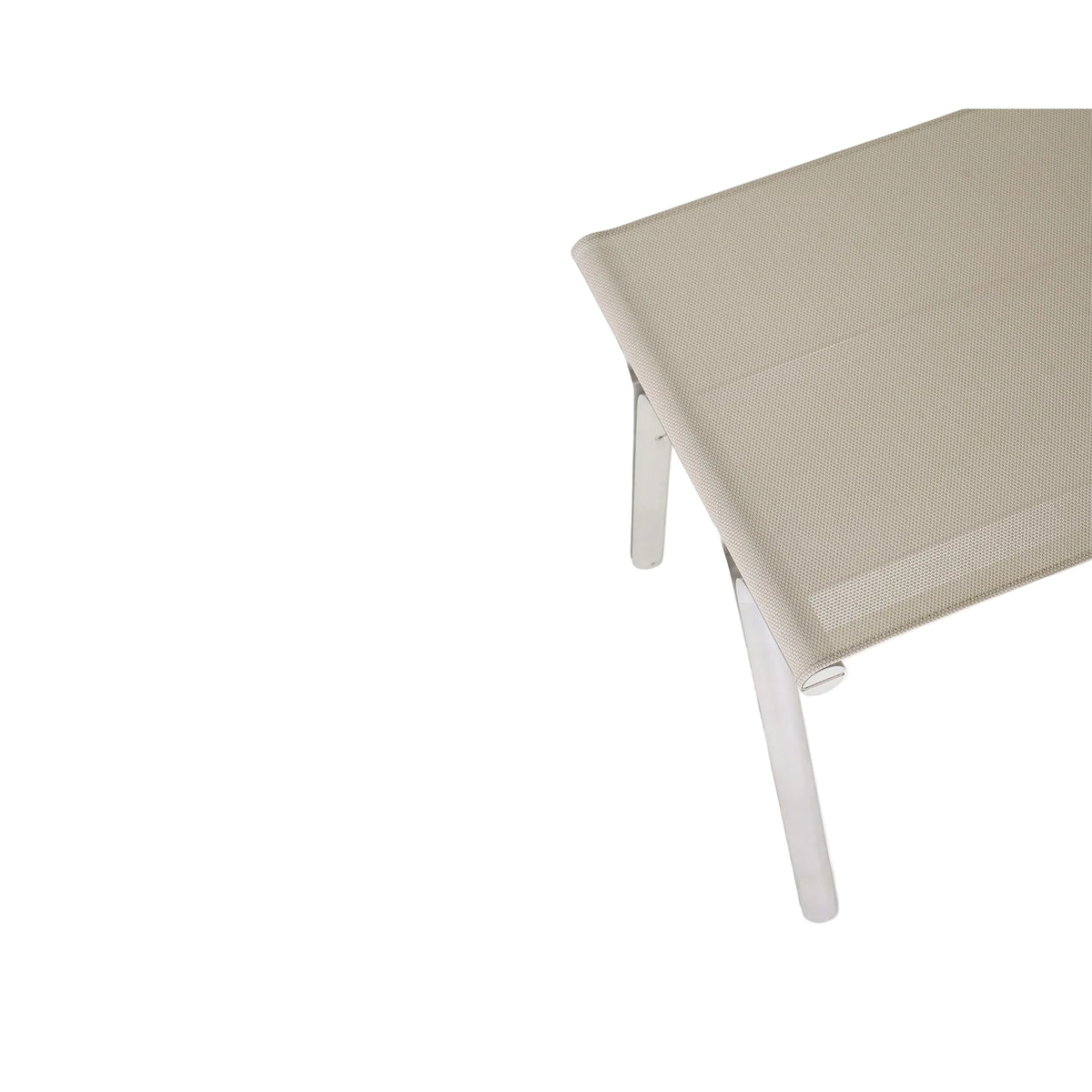 Union Stool - Sandstone Mesh, Aluminum