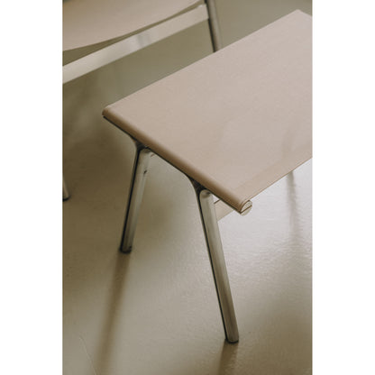 Union Stool - Sandstone Mesh, Aluminum