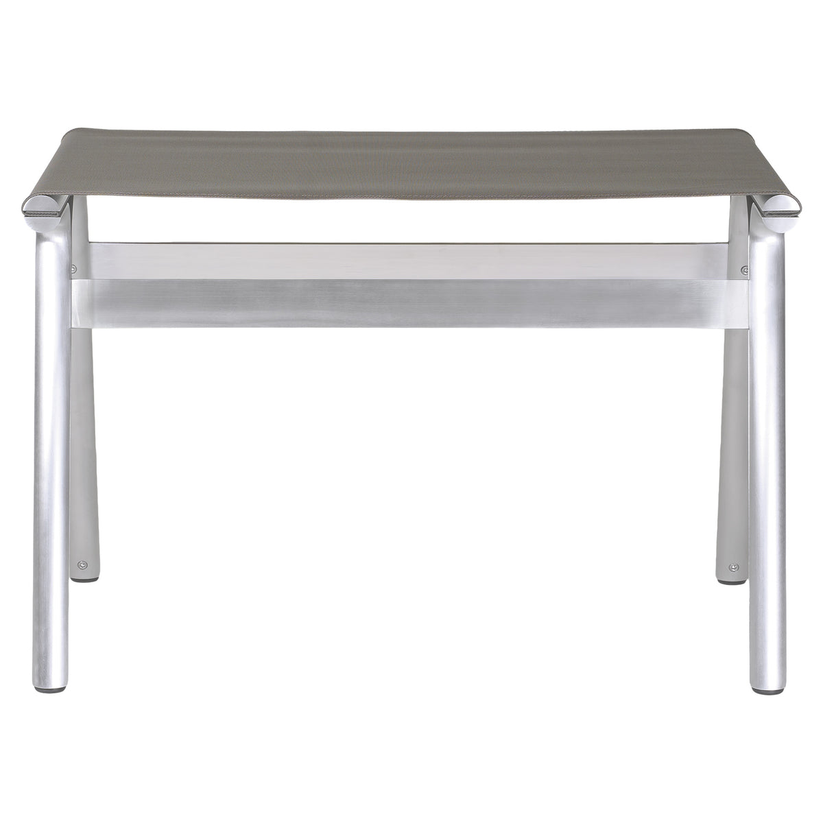 Union Stool - Taupe Mesh, Aluminum