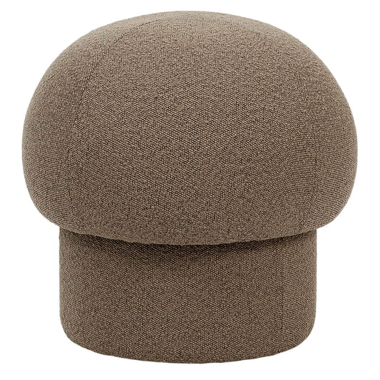 Uno Pouf - Brown, 19"W