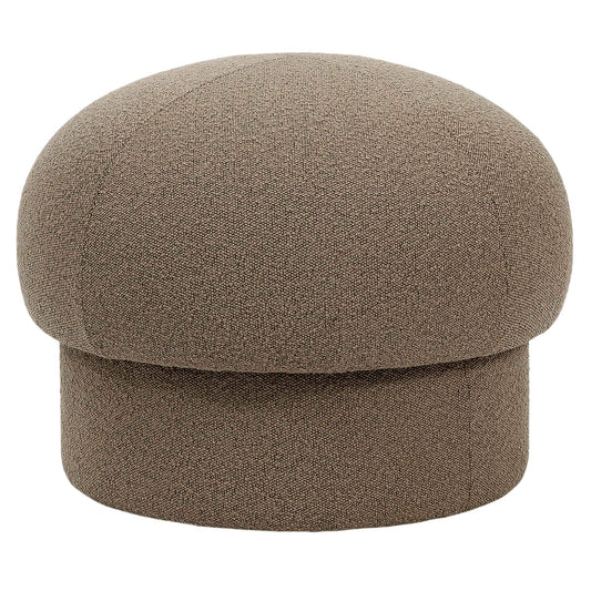 Uno Pouf - Brown, 25"W