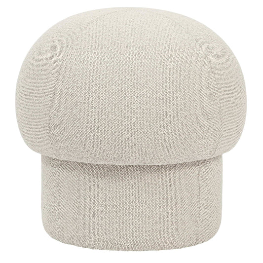 Uno Pouf - Cream, 19"W