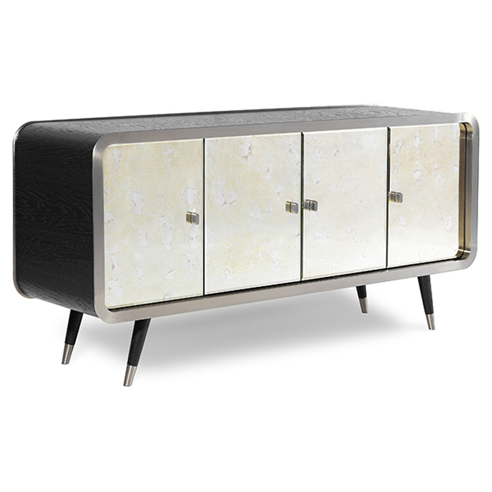 Unveil Sideboard 70.87"W - Brushed Stainless Steel