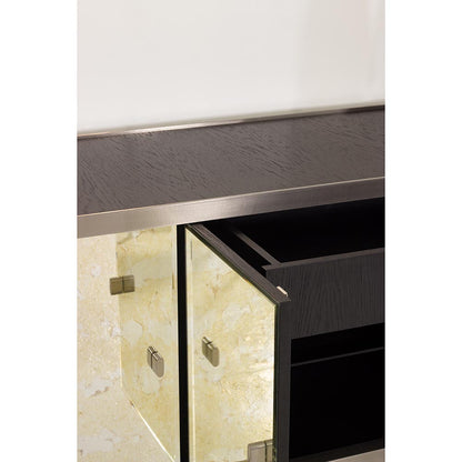 Unveil Sideboard 70.87"W - Brushed Stainless Steel