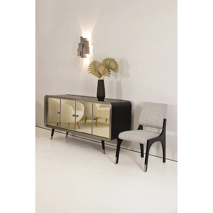 Unveil Sideboard 70.87"W - Brushed Stainless Steel