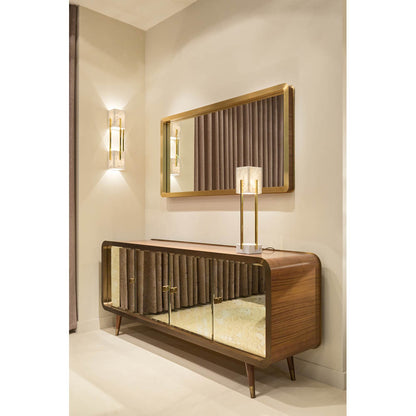 Unveil Sideboard 78.74"W - Brushed Bronzed Brass