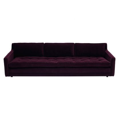 Up Three Seat Sofa - Eggplant