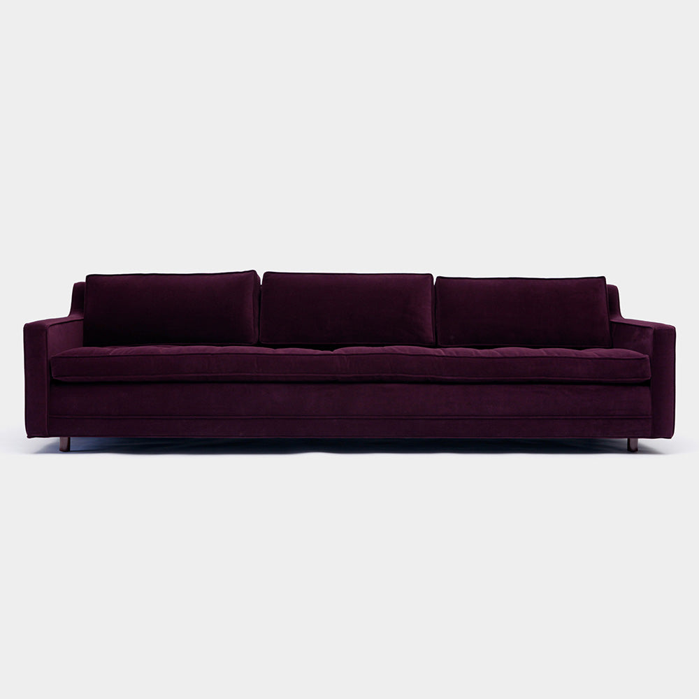 Up Three Seat Sofa - Eggplant