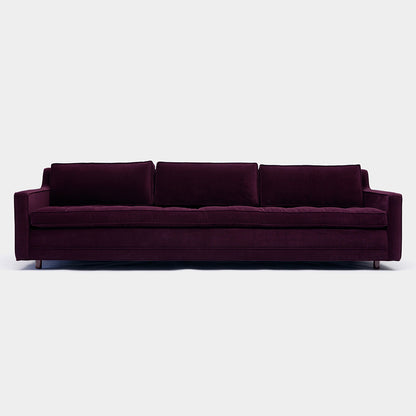 Up Three Seat Sofa - Eggplant