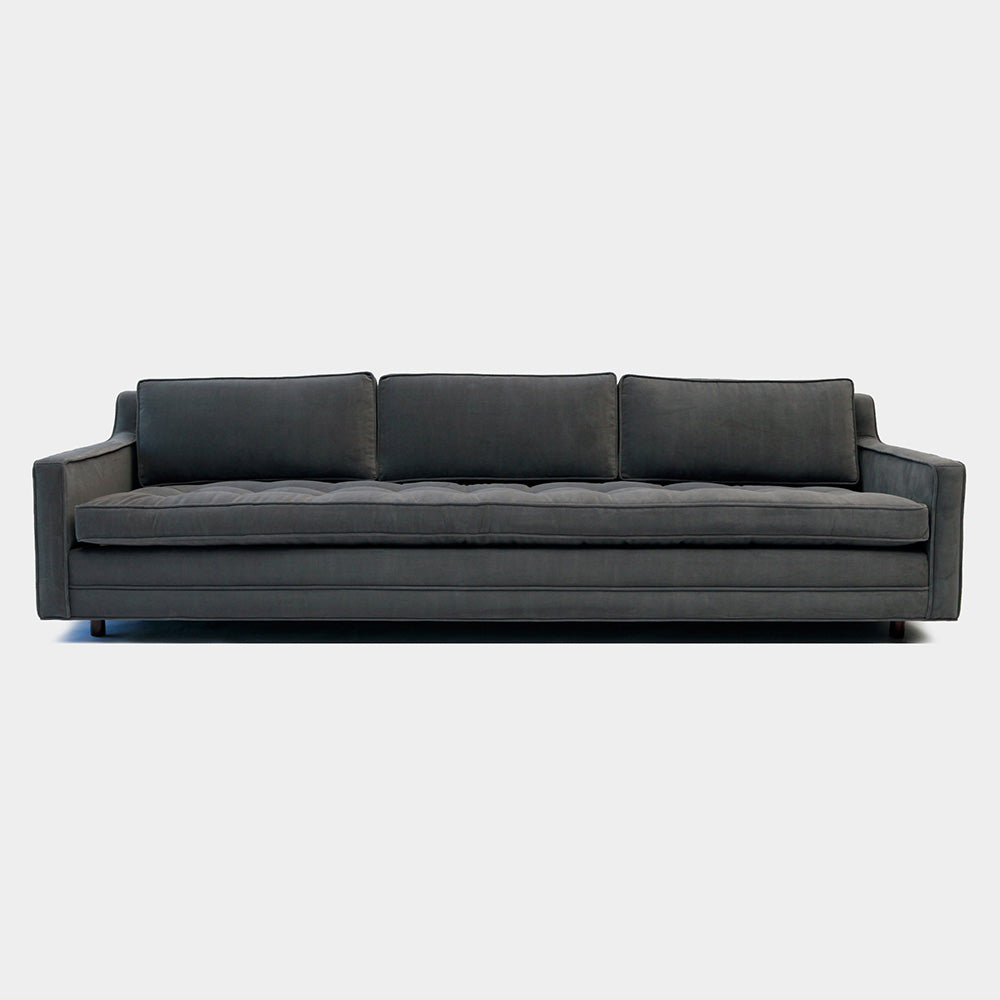 Up Three Seat Sofa - Flannel