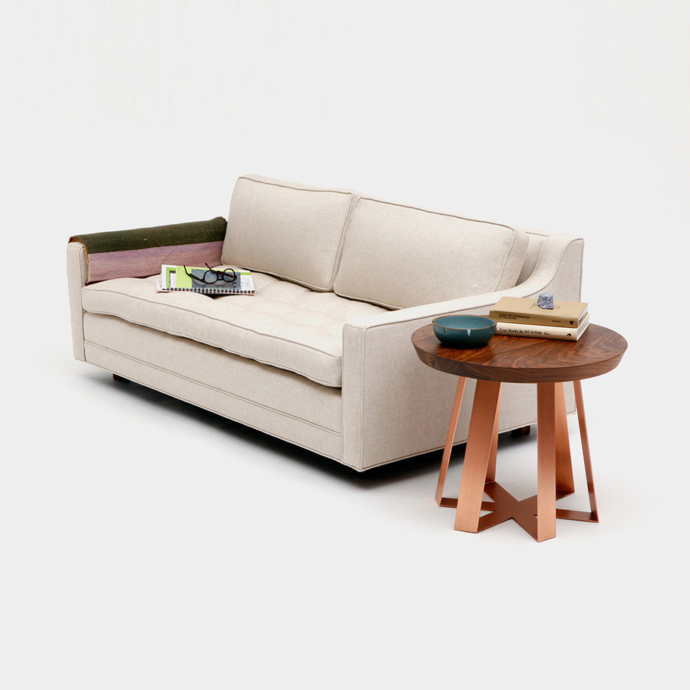 Up Two Seat Sofa - Creme