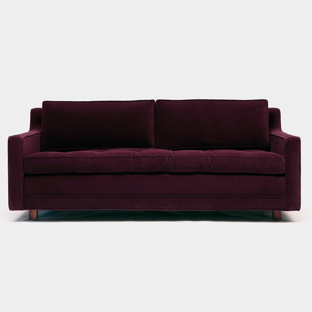 Up Two Seat Sofa - Eggplant