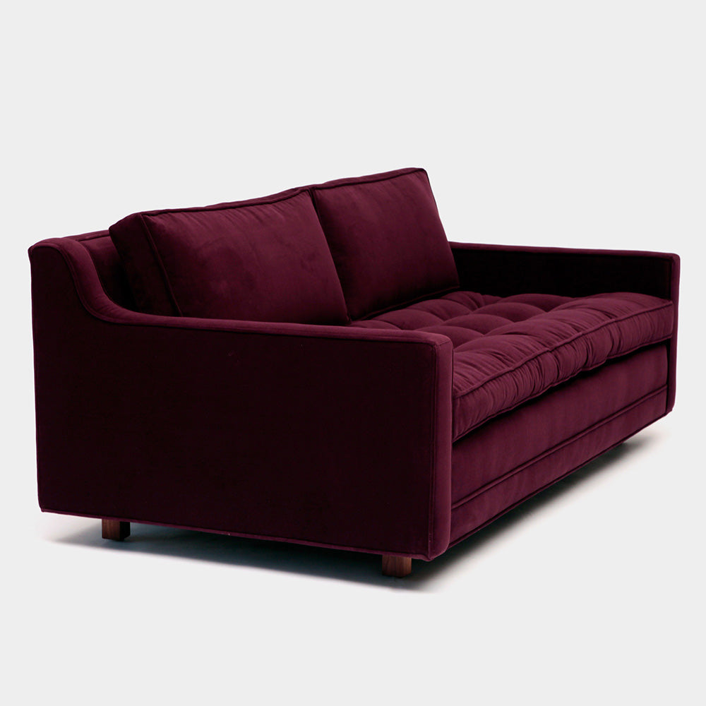 Up Two Seat Sofa - Eggplant